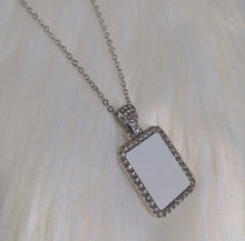 Load image into Gallery viewer, Silver Rotating Round Necklace
