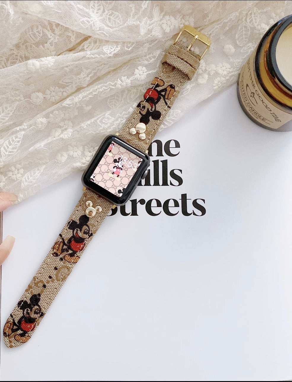 Designer inspired Apple Watch Bands