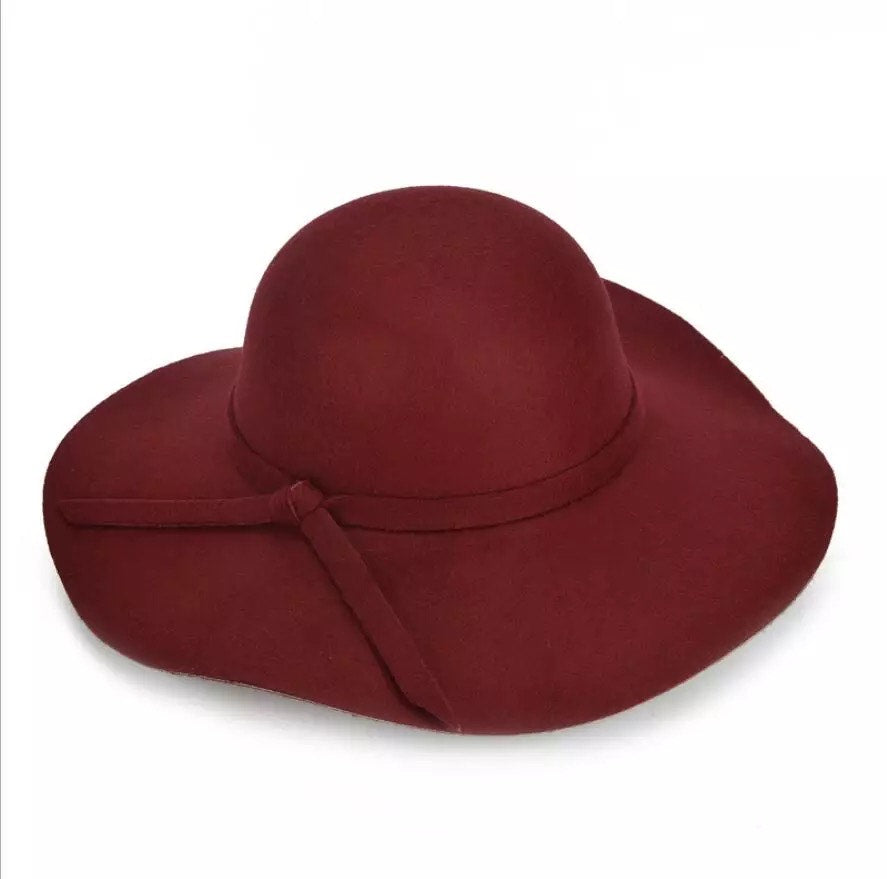 Fedora Wide Brim Hats