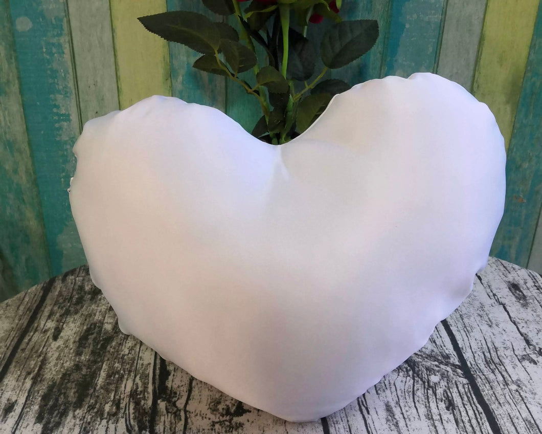 Heart Shaped Sublimation Pillowcase