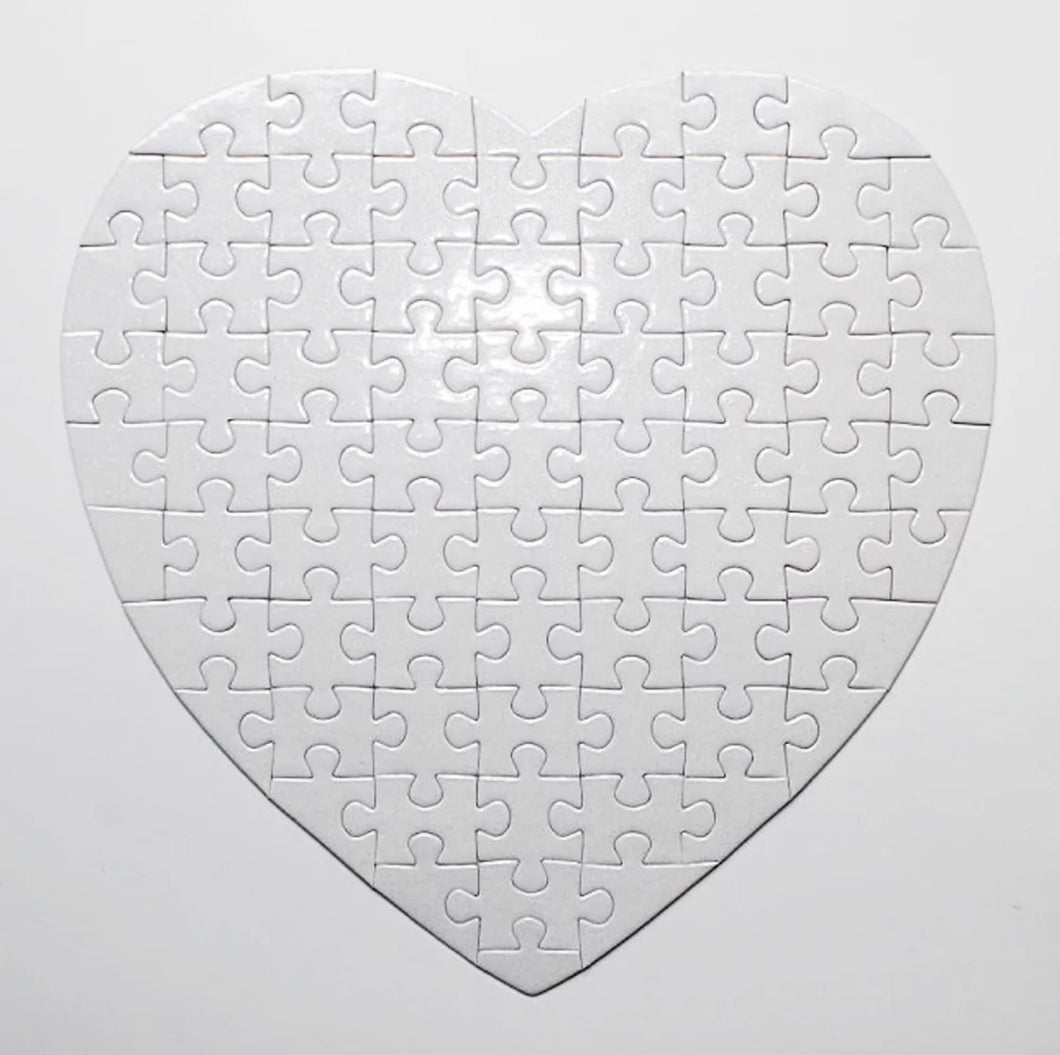 Heart Shaped Jigsaw Puzzle